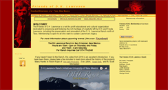 Desktop Screenshot of friendsofdhlawrence.org